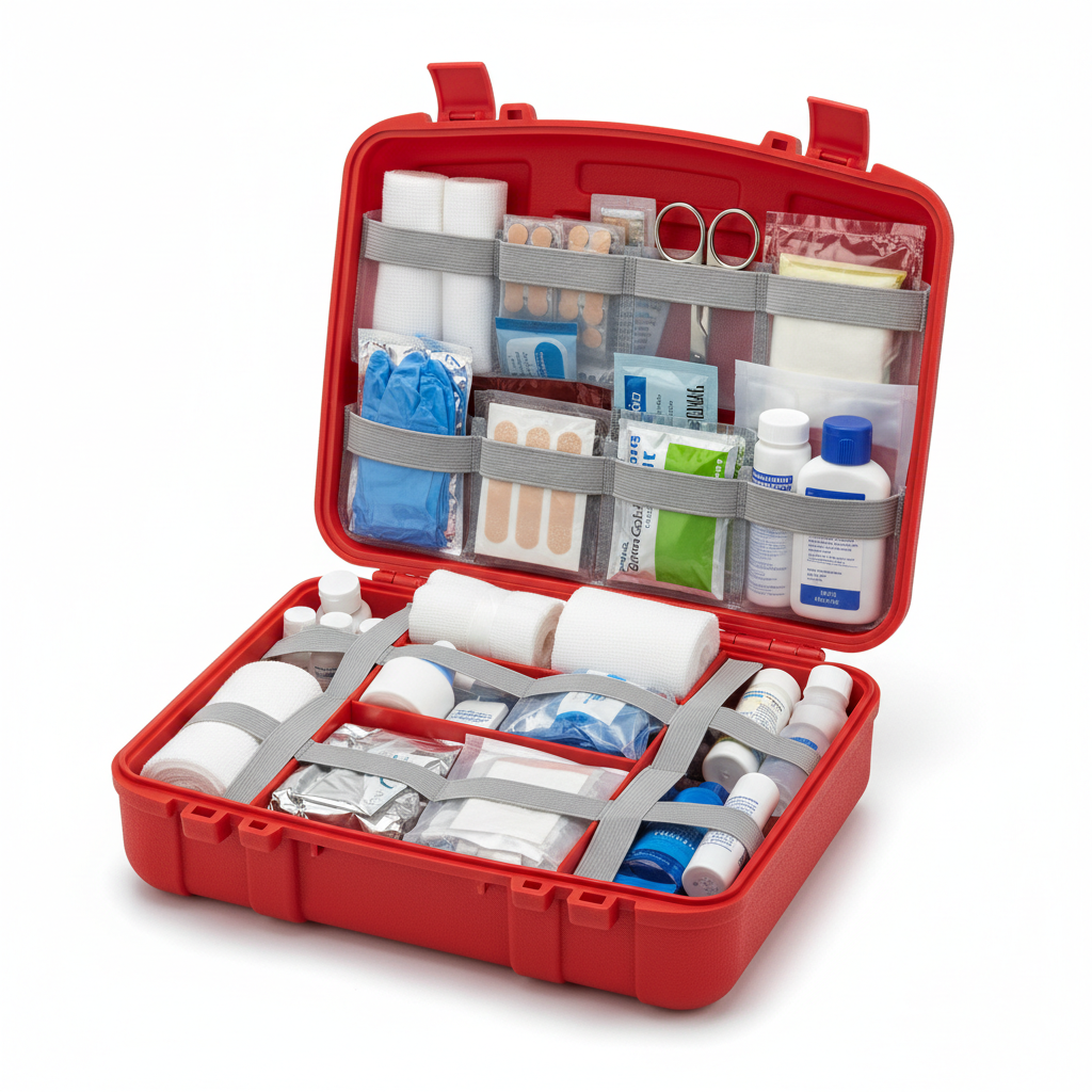 188-Piece Emergency First Aid Kit