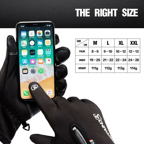 Winter Touchscreen Waterproof Work Gloves