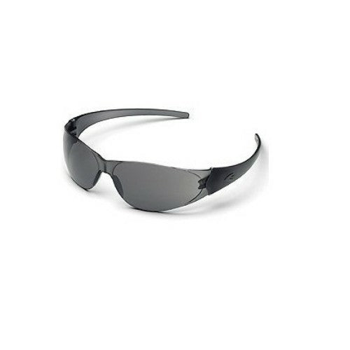 Crews CK112 CheckMate Safety Glasses - Gray Lens, Gray Frame