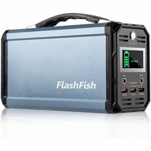 FlashFish 300W Portable Solar Generator