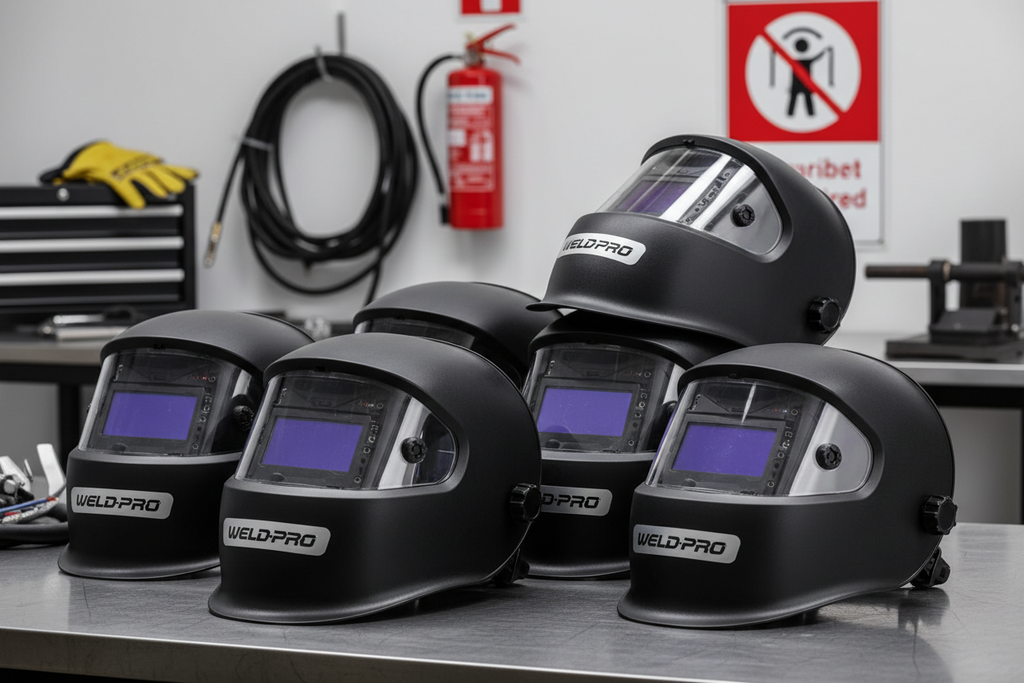 Allegro Industries 9935-BHTX81V EZ Air Black Welding Helmet with Air T