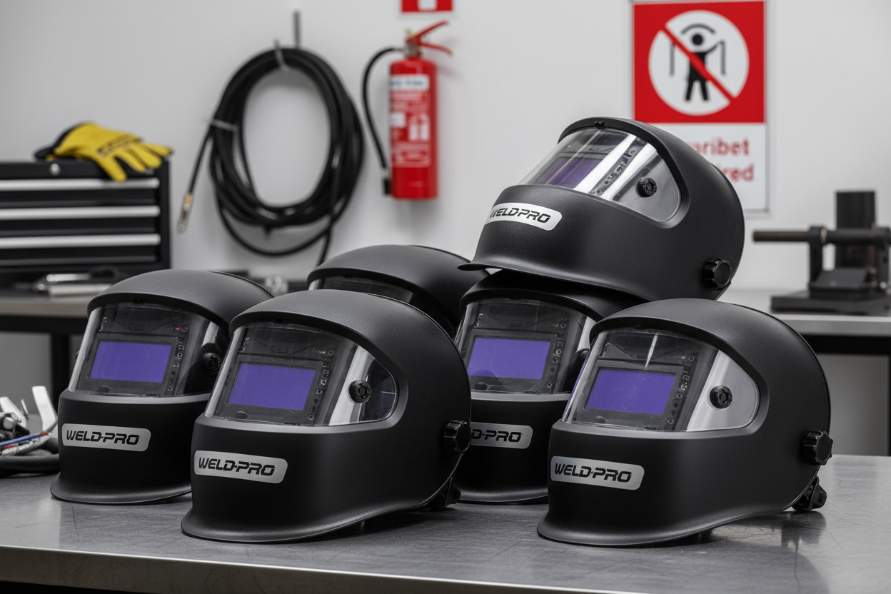 Allegro Industries 9935-BHTX81V EZ Air Black Welding Helmet with Air T